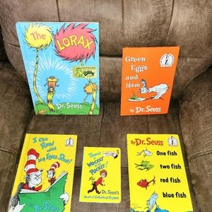 Dr.Seuss Children's Book's Lot Of 5
